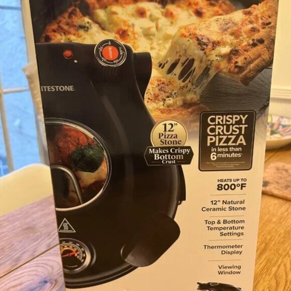 NWT GraniteStone Piezano Electric Pizza Oven Part 2 - Picture 5 of 6